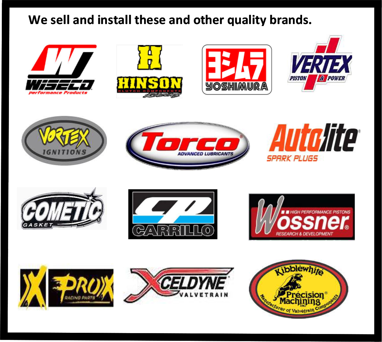performancepartsdirtbikedirtbikerepairsenginerepairs proxwisecohinsonyoshimuravertexvortextorcowossnercometic
